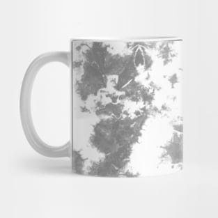 Soft Gray Tie-Dye Mug